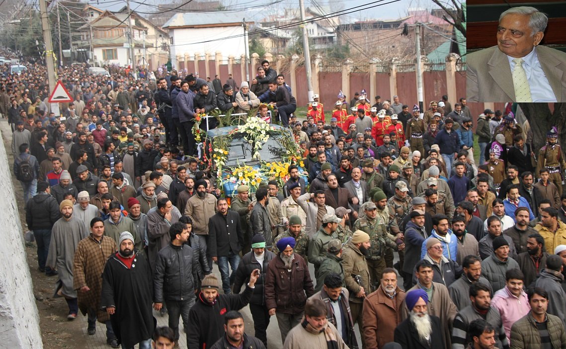 Funeral procession of Mufti Mohammad Sayeed-7
