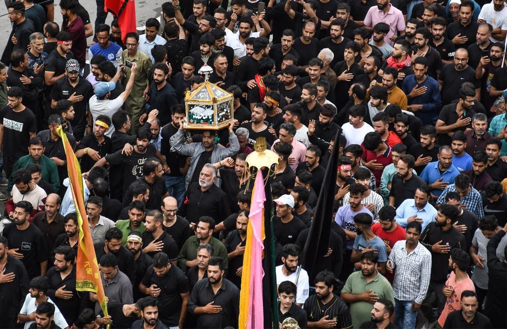 Moharram Procession in Srinagar
